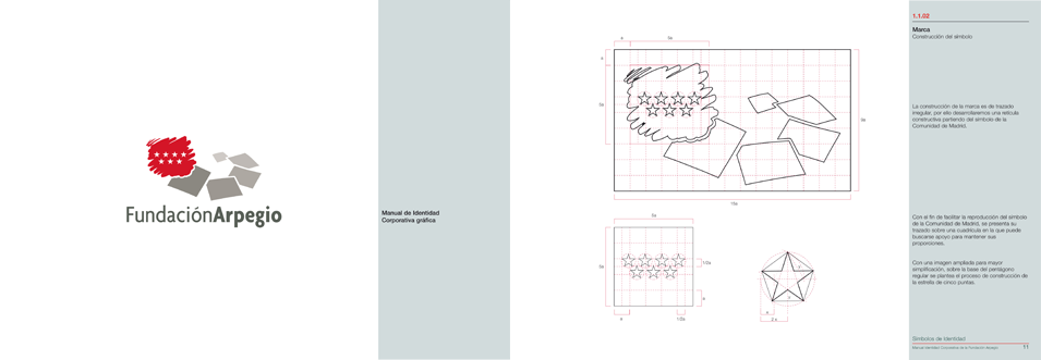 fundación arpegio desarrollo de manual de identidad corporativa