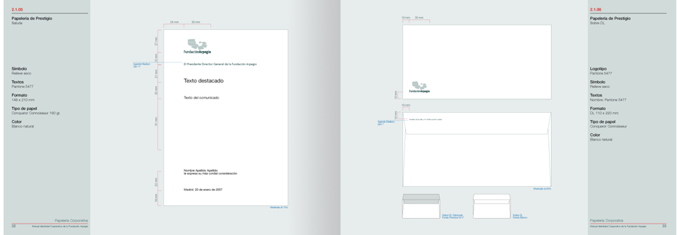 fundación arpegio desarrollo de manual de identidad corporativa