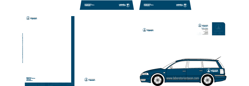 laboratorios taxon creación y desarrollo de manual de identidad corporativa