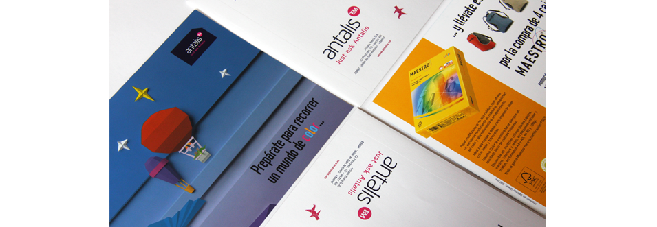 diseño de tarjetón promocional