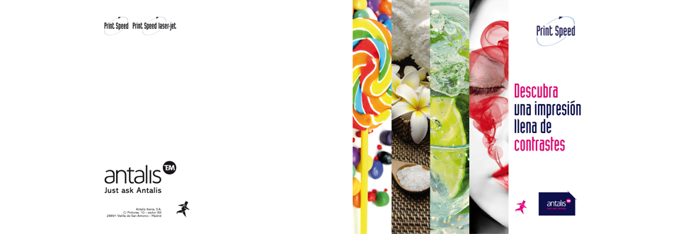 diseño y maquetación de pieza promocional 