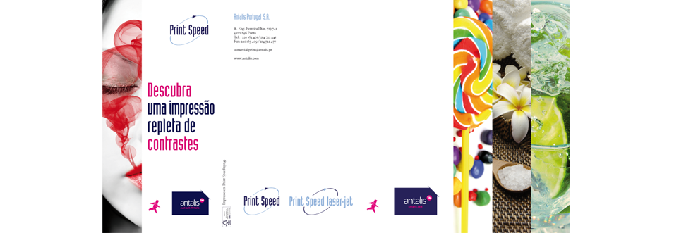 diseño y maquetación de pieza promocional 