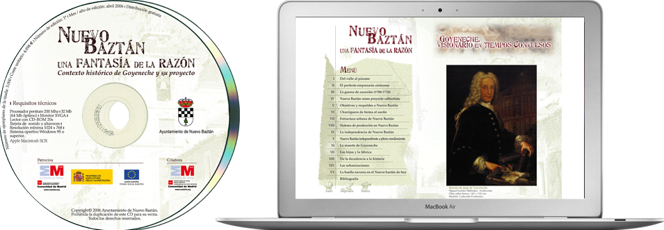 diseño y edición de cd interactivo de divulgación turística