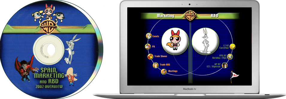 diseño y edición de cd interactivo