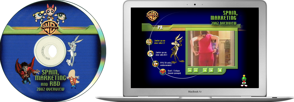 diseño y edición de cd interactivo