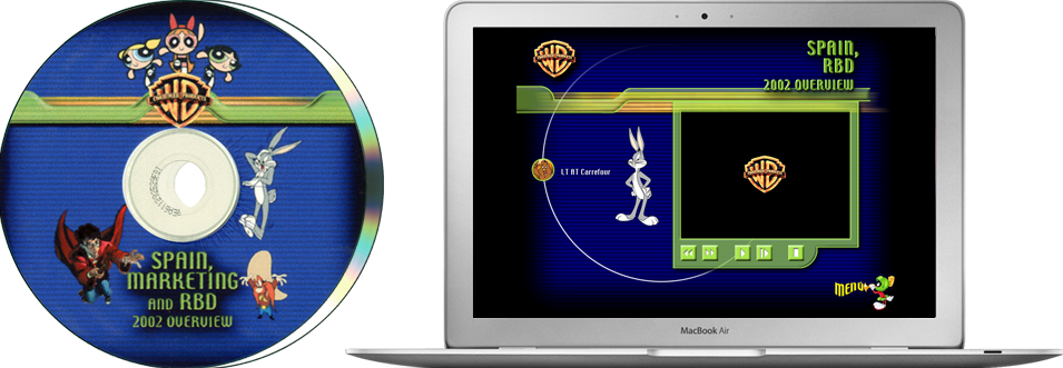 diseño y edición de cd interactivo