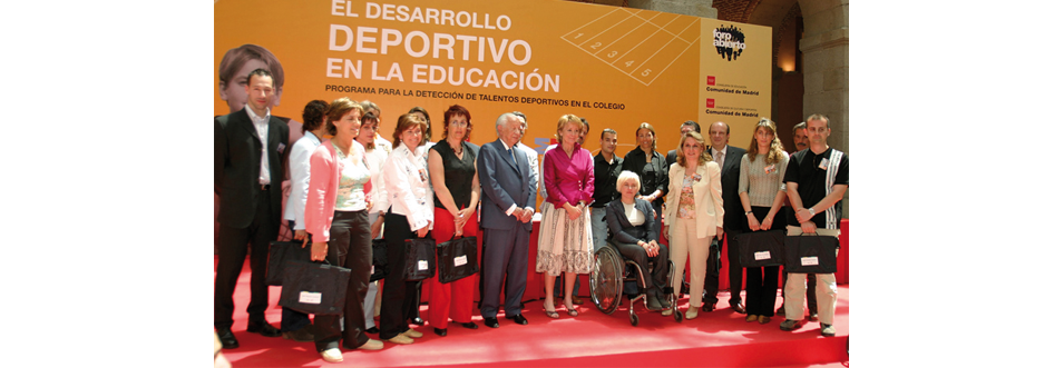 acto para el desarrollo deportivo en la educación