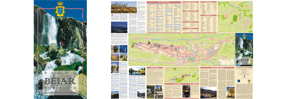 plano callejero de béjar